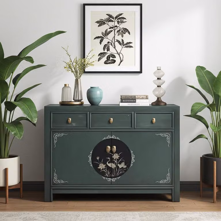 OPIUM OUTLET Mobile cassettiera cinese asiatico orientale, completamente assemblato