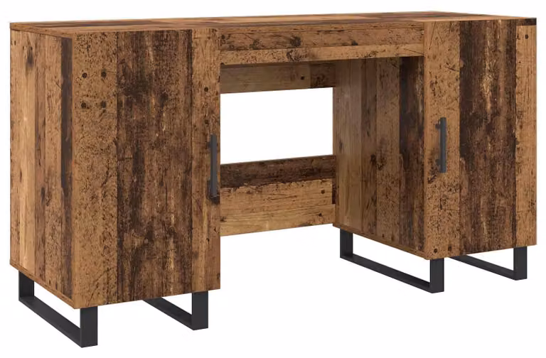 Scrivania Legno vecchio 140 x 50 x 75 cm Legno multistrato