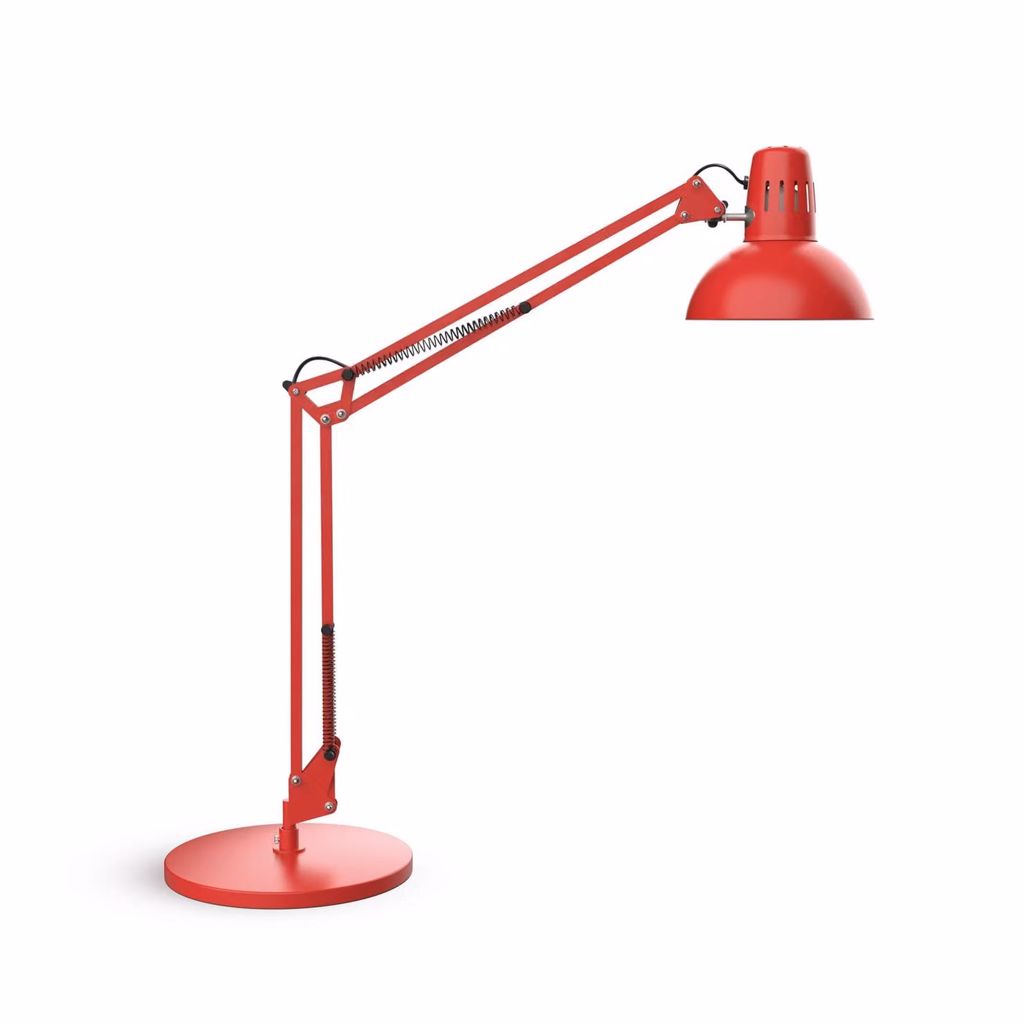 Maul Lampada da scrivania MAULstudy, Rosso, Studio / Ufficio, Metallo, Lampada da tavolo