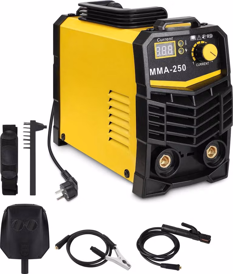 Saldatrice, inverter IGBT, potenza regolabile, MMA-250