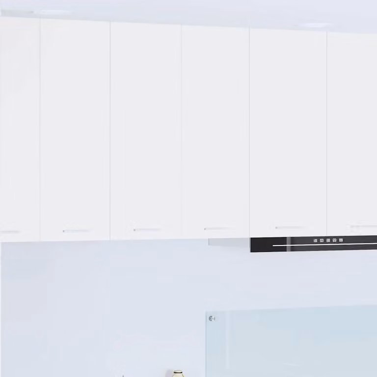 vidaXL Armadio pensile da cucina moderno in MDF Bianco L: 60 cm, P: 31 cm, H: 80 cm