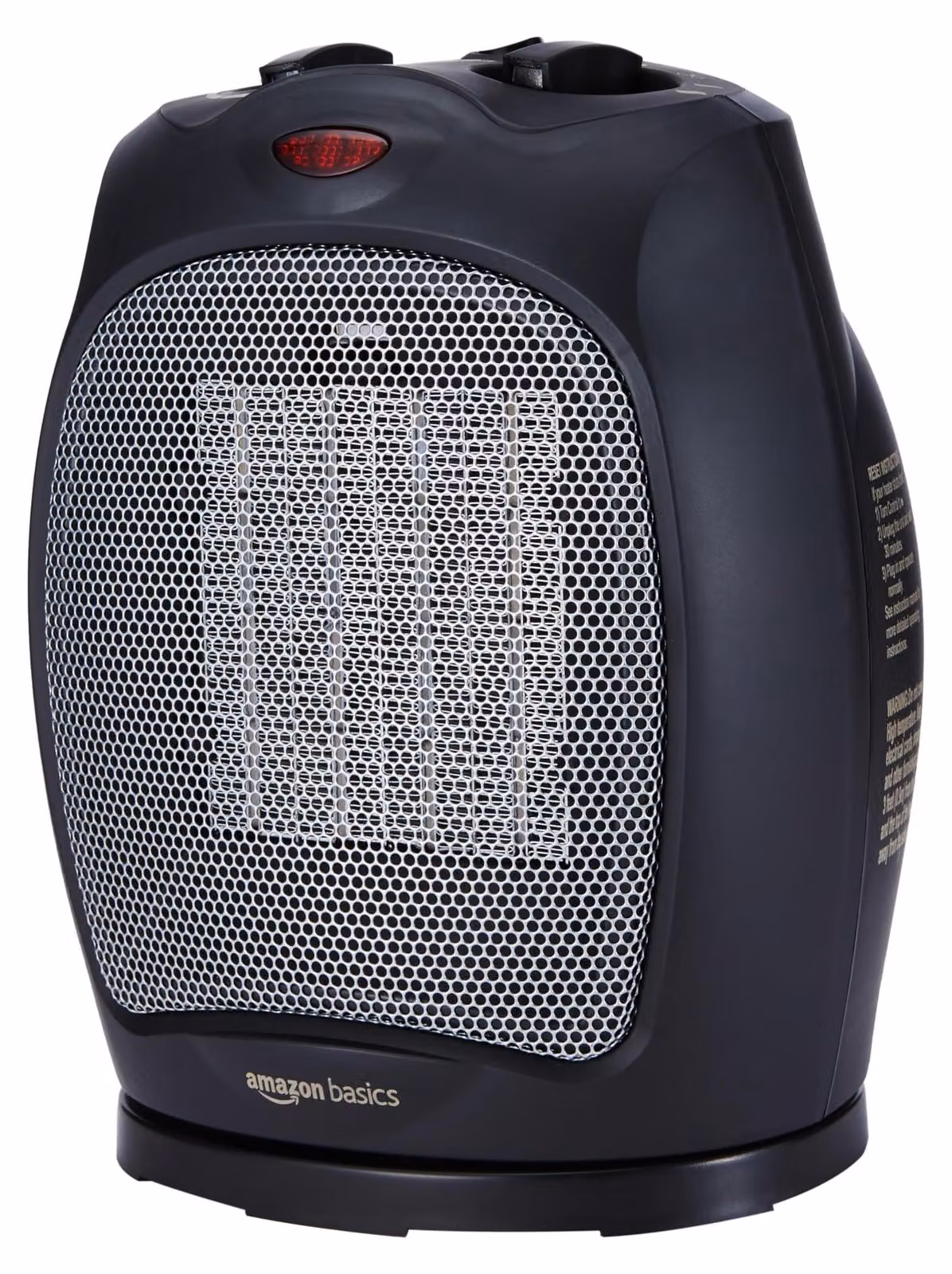 A. Stufa Vetroceramica oscillante da pavimento, 1800 W, con termostato regolabile