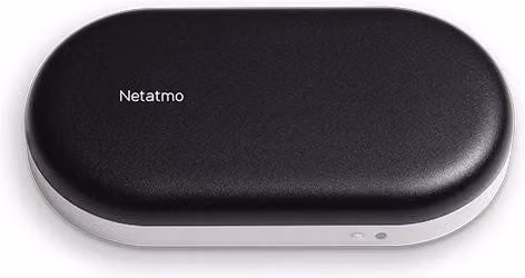 Netatmo Controllo Intelligente di Climatizzazione NAC IT con controllo tramite App e connessione WiFi, disponibile in bianco o nero