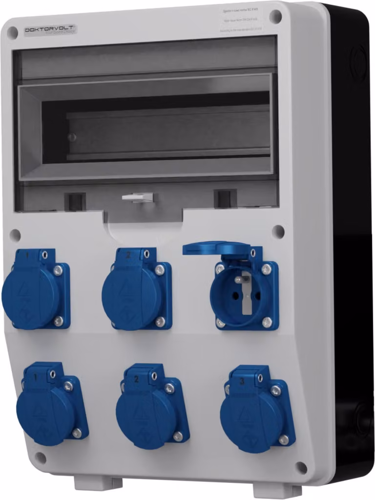 Distributore di potenza TD 6x230V franz System Doktorvolt® 0571