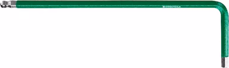 PB Swiss Tools Cacciavite angolare esagonale, con testa sferica, rivestito a polvere, 2 mm