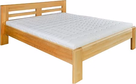 Bett Holzbett Echtes Holz Betten Hotel 180x200 Stil Massive Möbel Schlafzimmer