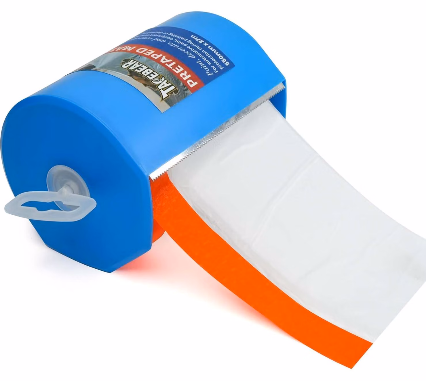 Pellicola protettiva da 550 mm x 27 m, con dispenser, per lavori di pittura
