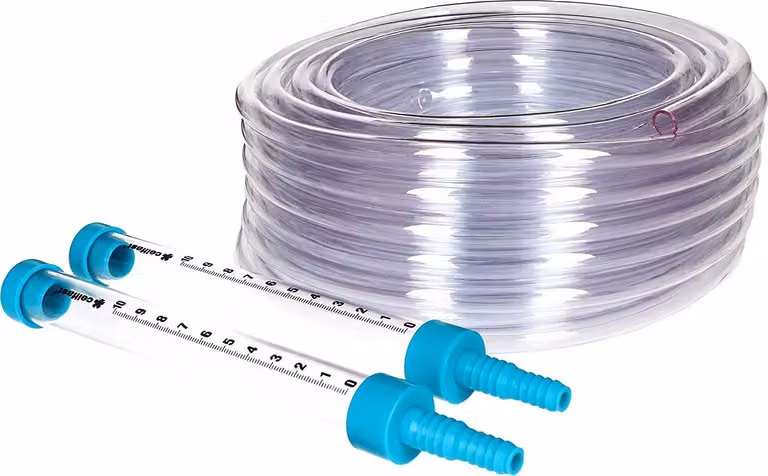 KOTARBAU® Livella a bolla d'aria 10m con due tubi di misurazione