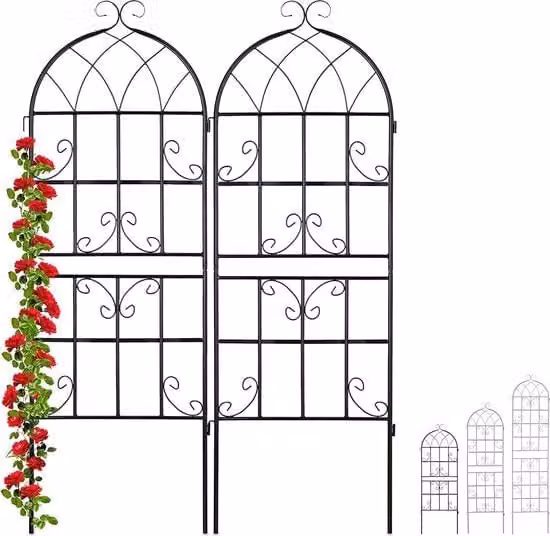 Sostegno per piante / per pomodori, zucchine e piante rampicanti - sostegno per piante Arco per rose / Archi per giardino / Arco per giardino Archi per piante Archi per piante - Arco per rose - aiuto per piante rampicanti