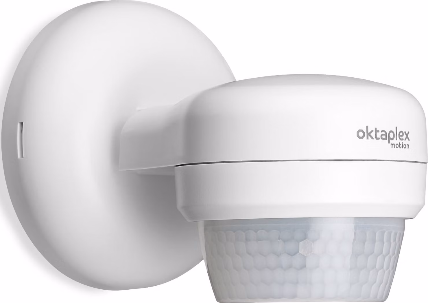 Oktaplex sensore di movimento da esterno orientabile a 360 gradi IP65 bianco