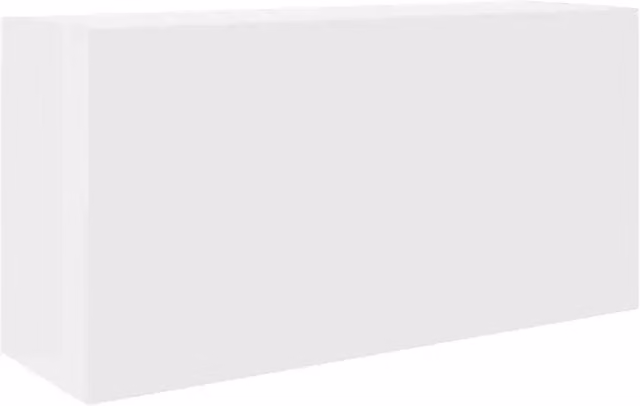 Mobiletto da bagno a parete dal design minimalista pratico per riporre oggetti 80 x 25 x 40 cm legno composito bianco 02_0051277