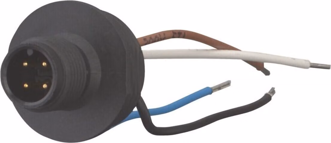 Connettore M12x1, IP65, 230V/4A M12A (266135)