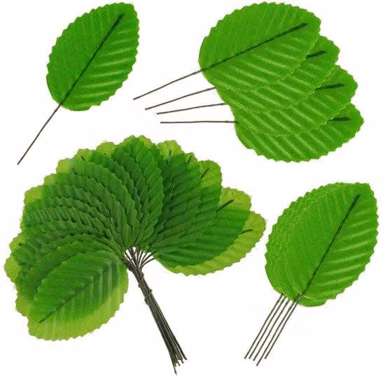 Foglie artificiali, 200 pezzi, verde