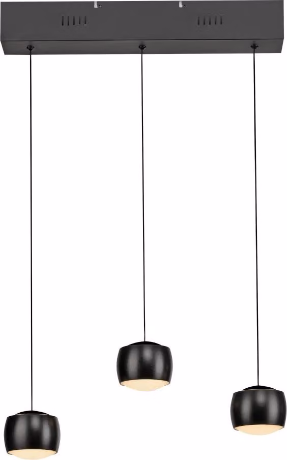 Just Light Lampada a sospensione LED Ballini 3 fiamme 220 cm bianco caldo
