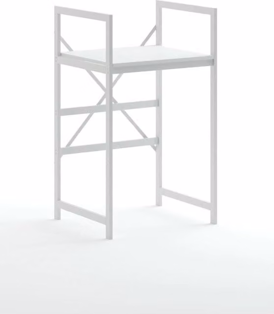 Mobile lavatrice in metallo HANAH HOME bianco L/P/H: 70 x 60 x 116 cm
