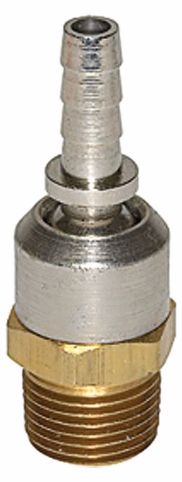 Bocchetta Riegler, acciaio nichelato, orientabile, R 3/8 AG, LW 9