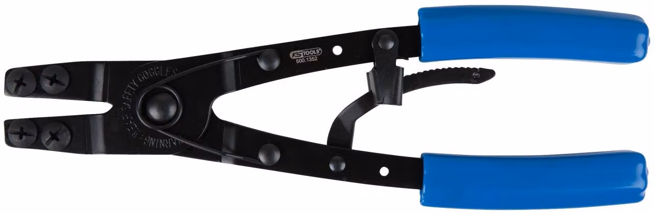 KS TOOLS Pinze per anelli di sicurezza 500.1352 267mm 310g