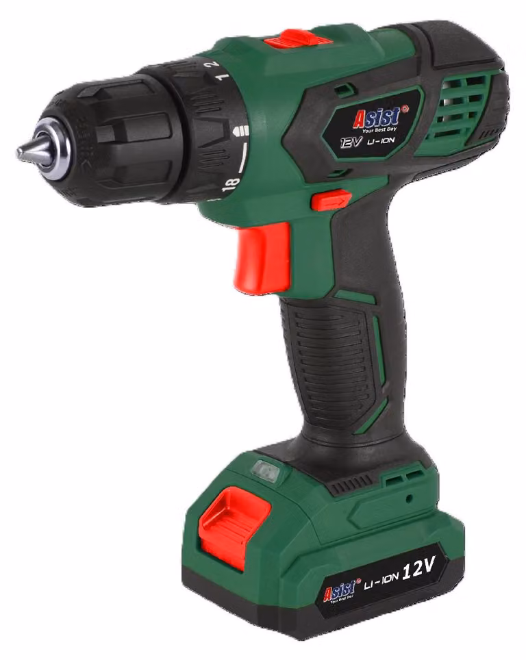AE2V12DN-151-1 Trapano a batteria 12 V, 1,5 Ah