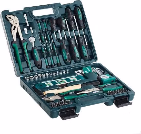 Set di attrezzi Mannesmann multicolore in plastica