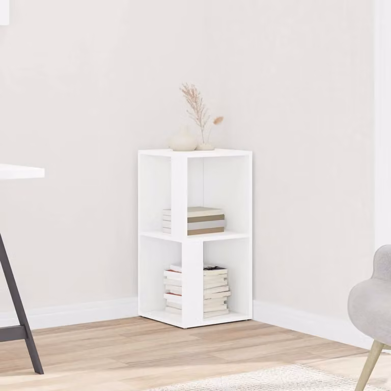 Armadietto angolare vidaXL in legno MDF Bianco L/P/H: 33 x 33 x 67 cm