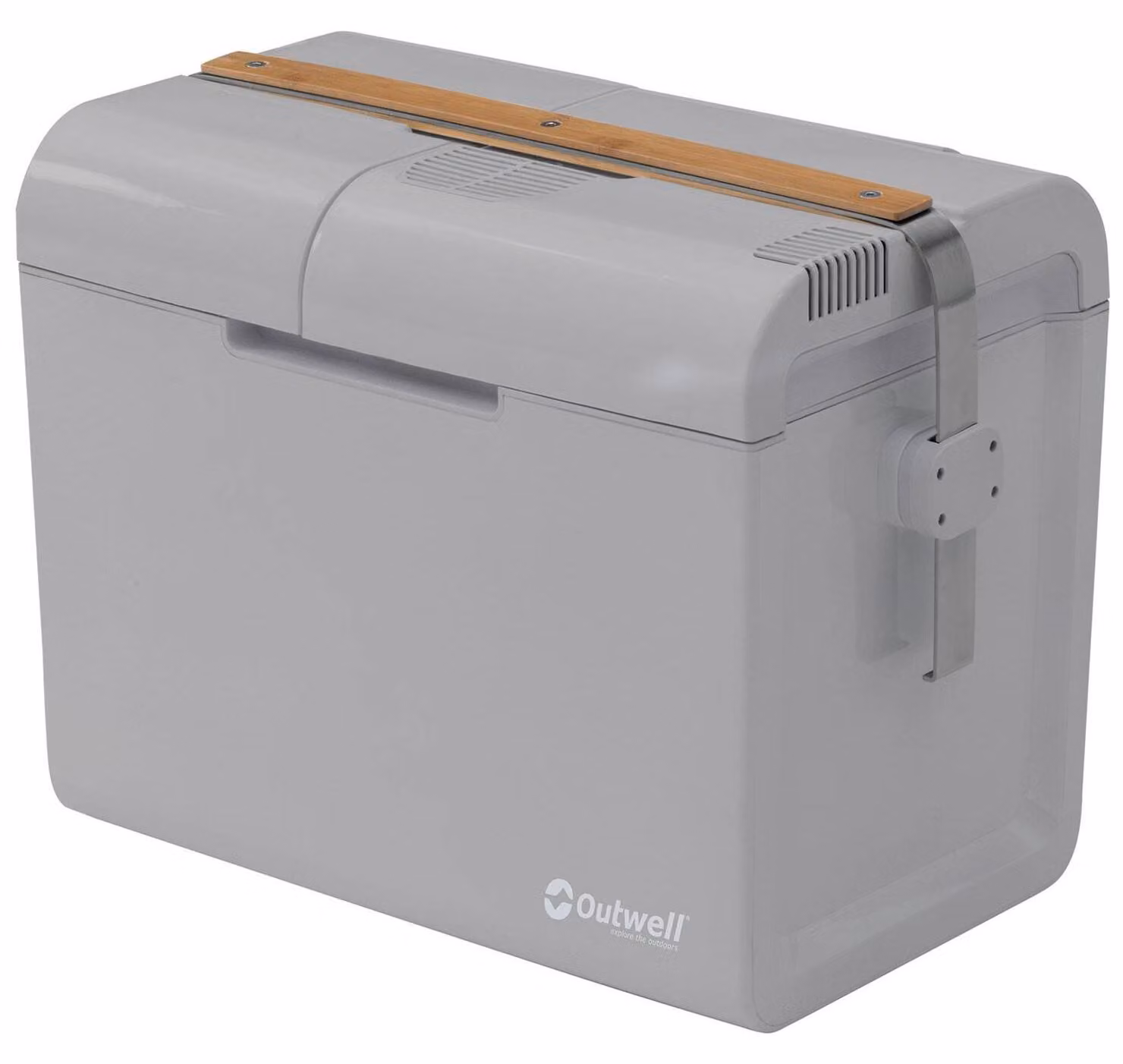 Outwell Ecolux, borsa frigo portatile da 35 litri, 12V/230V, rigida, trasparente. Taglia unica