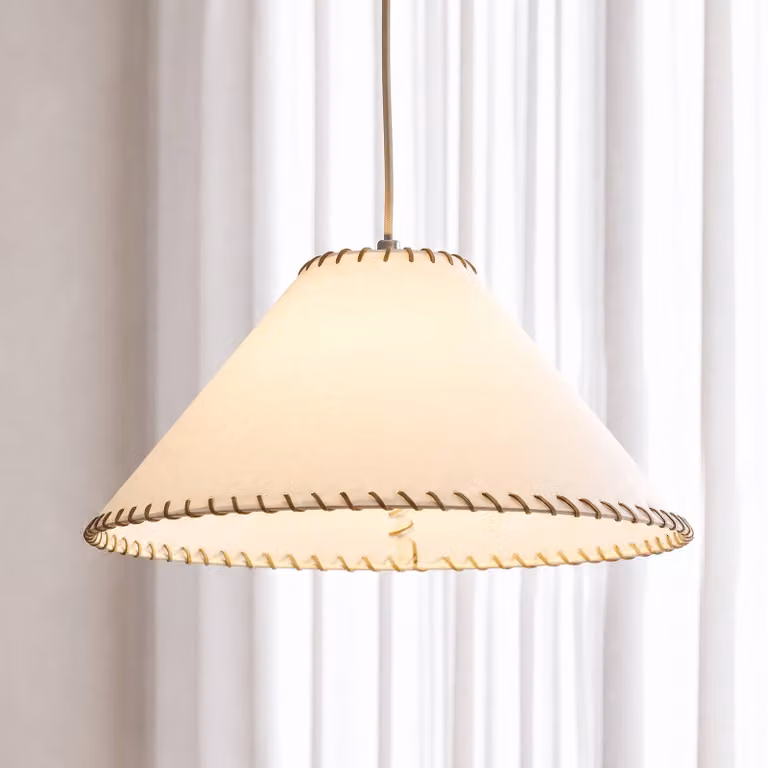 Lampada a sospensione Whitt NOLA, dimmerabile, Crema / Ambra, Soggiorno / Sala da pranzo, Carta / Lunolit / Lunopal, Scandinavo, Lampada a sospensione