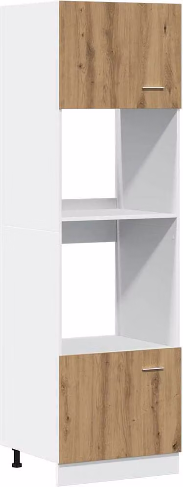 Mobile Microonde “Lyon” Rovere Artigianale 60x57x207 cm