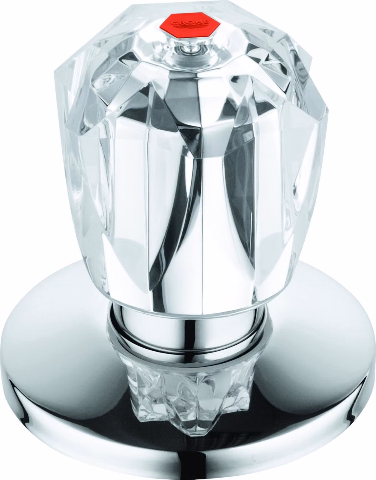 Grohe parte superiore DN 15, maniglia Brilliant 3/4", marcatura blu cromo