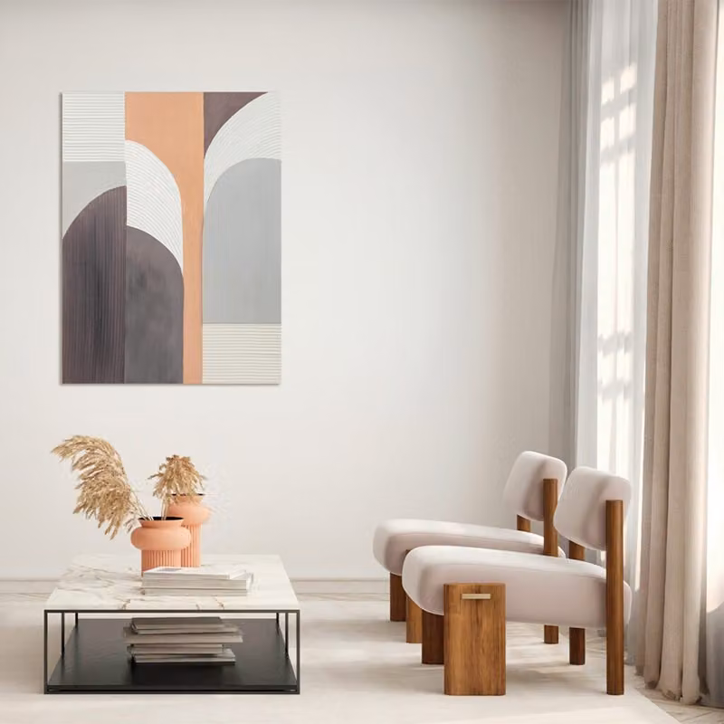 Quadro Peach Fusion Agave Quadri
