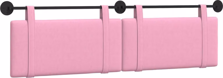 Testiera sospesa Rosa Tessuto