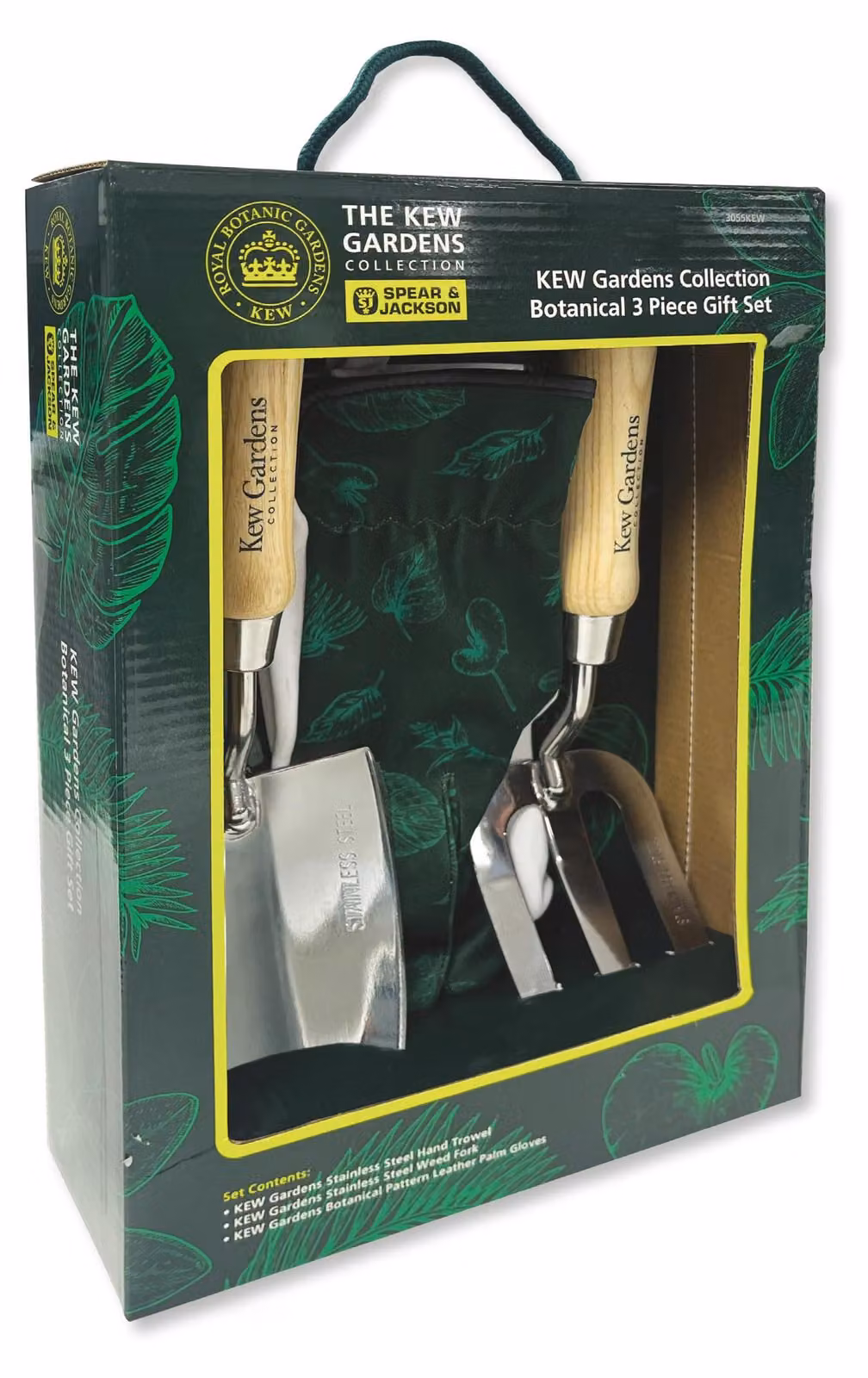 Set regalo per il giardino: pala, zappa, guanti, legno