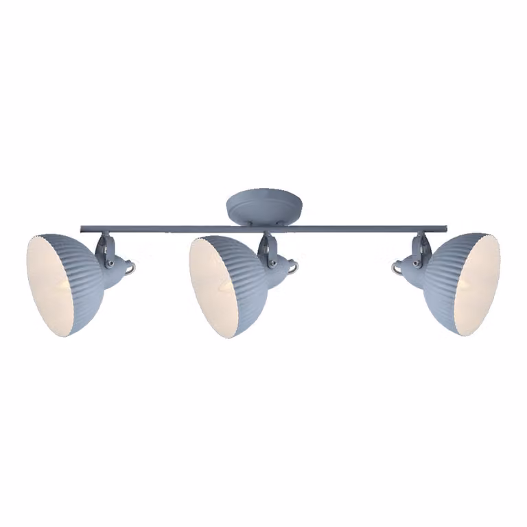 Plafoniera ORFEUS 3xE14/40W, grigio/bianco L: 720, L: 180, H: 230, attacco E14, dimmerabile
