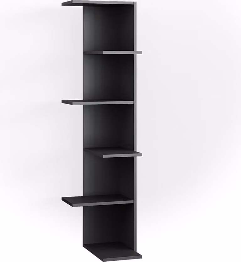 Scaffale angolare Vicco Tera Antracite 37 x 140.1 cm, Model 36771
