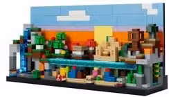 LEGO Minecraft Mini-biomi 21589 Set di costruzioni multicolore con 797 pezzi – 1