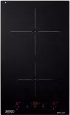 Piano cottura a induzione De'Longhi PIN 32 Linea Design 2 zone colore Nero
