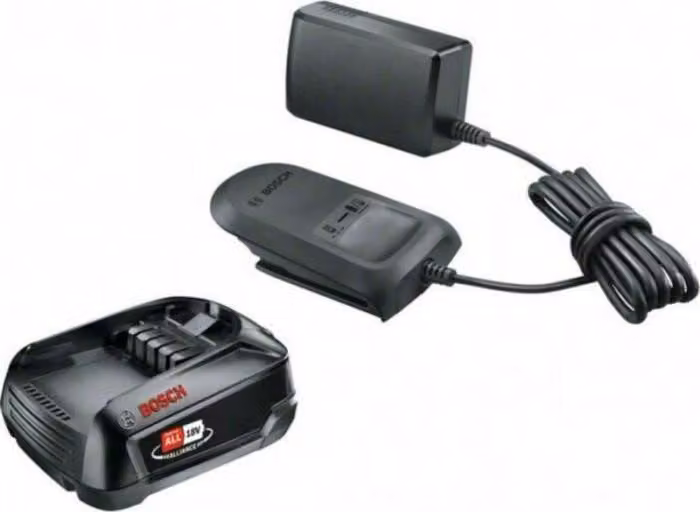 Pacco batteria + caricabatteria, 18 V 2,5 Ah, AL 18V-20, Bosch POWER FOR ALL 18 V