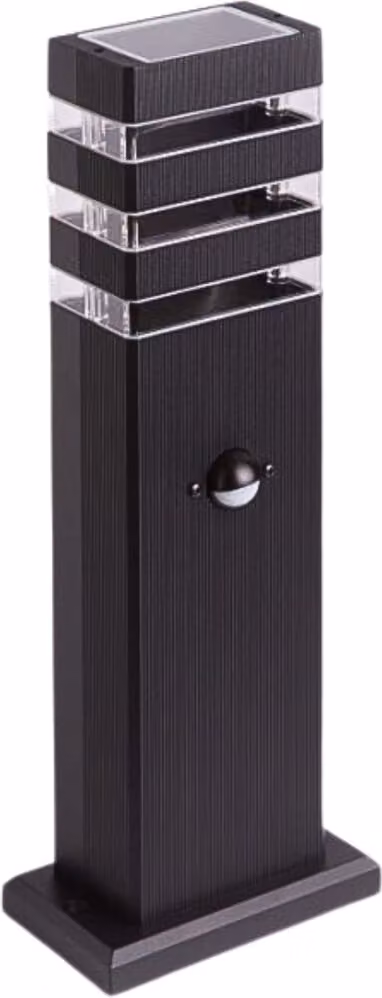 Lampada da terra per esterni con sensore di movimento 1xGU10 IP44 alluminio nero Ecolight EC79420