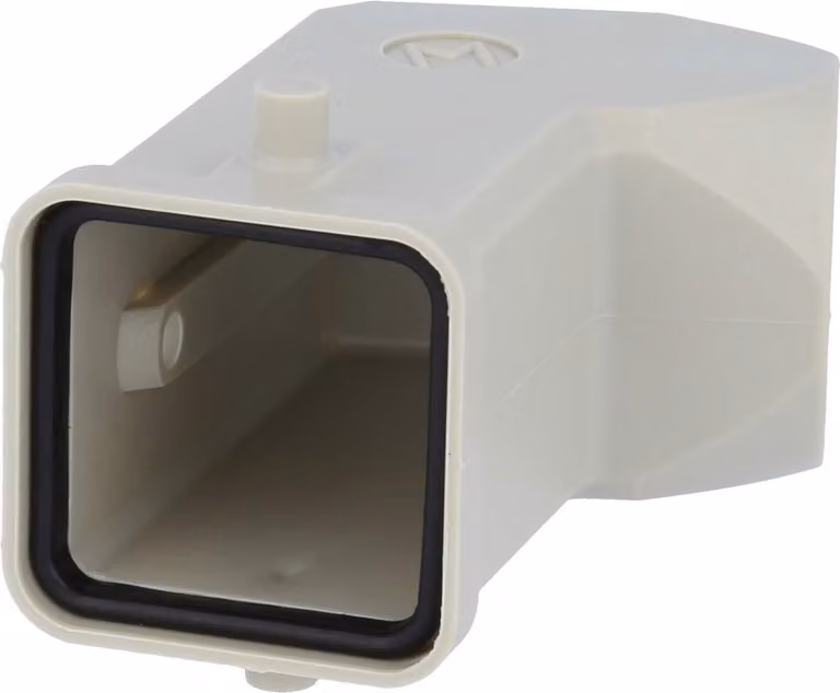 HARTING Han 3A Custodia con guarnizione incollata, 1xM20 uscita cavo laterale, per 1 staffa (nella parte inferiore)