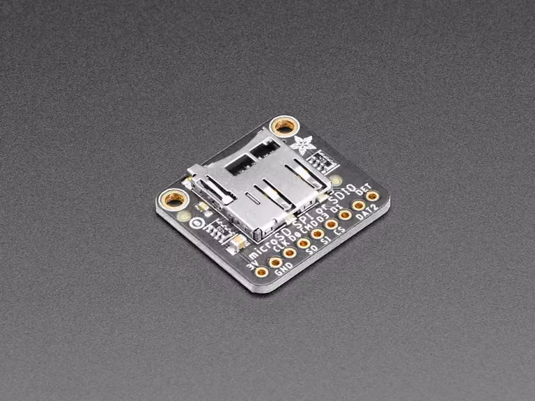 Scheda breakout Micro SD SPI o SDIO di Adafruit - 3V