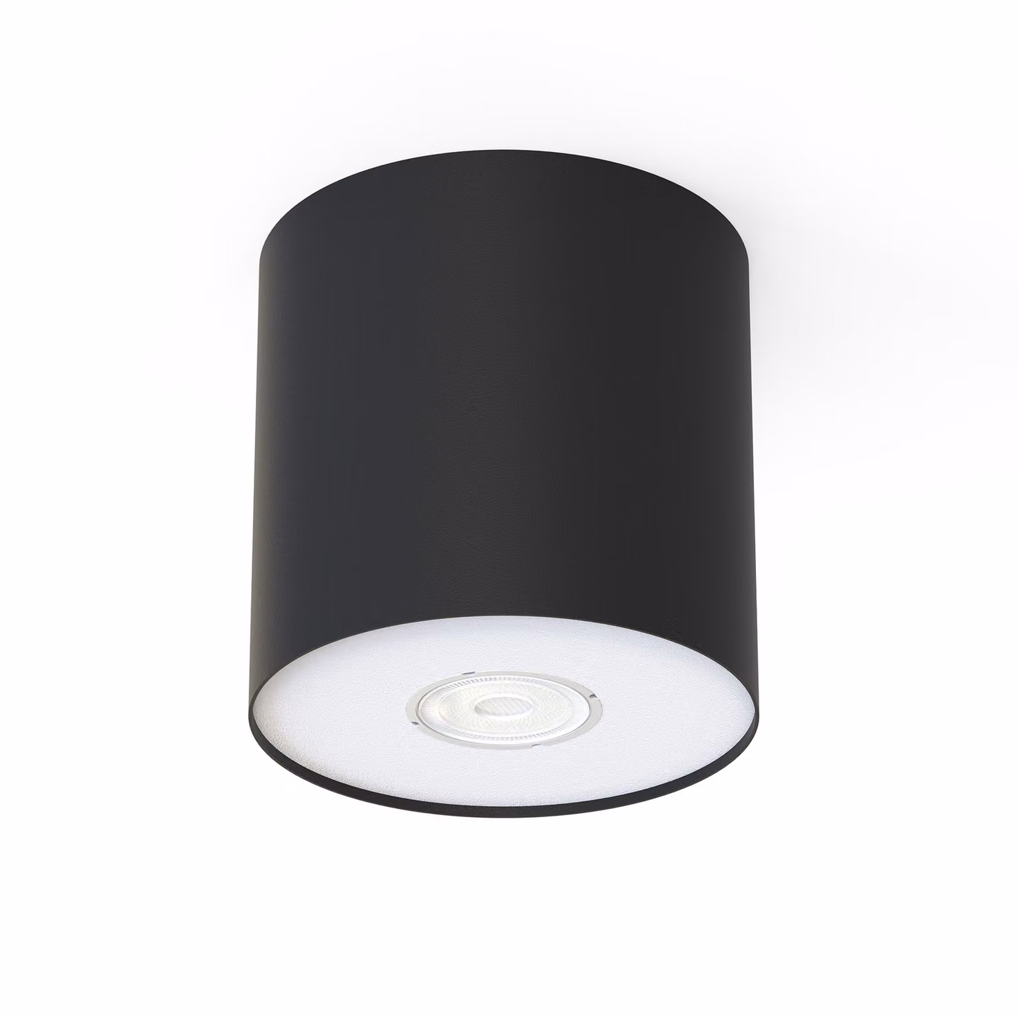 Faretto POINT bianco e nero 1xGU10x35W in metallo, dimensioni: 13x12,7x12,7 cm, IP20, Nowodvorski Lighting