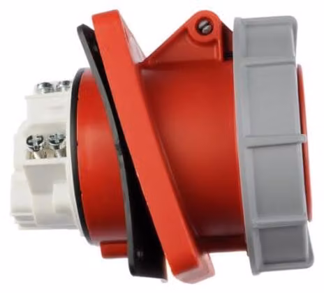 PCE CEE Presa di corrente da superficie angolata 63A 5p 6h IP67 TWIST 400V
