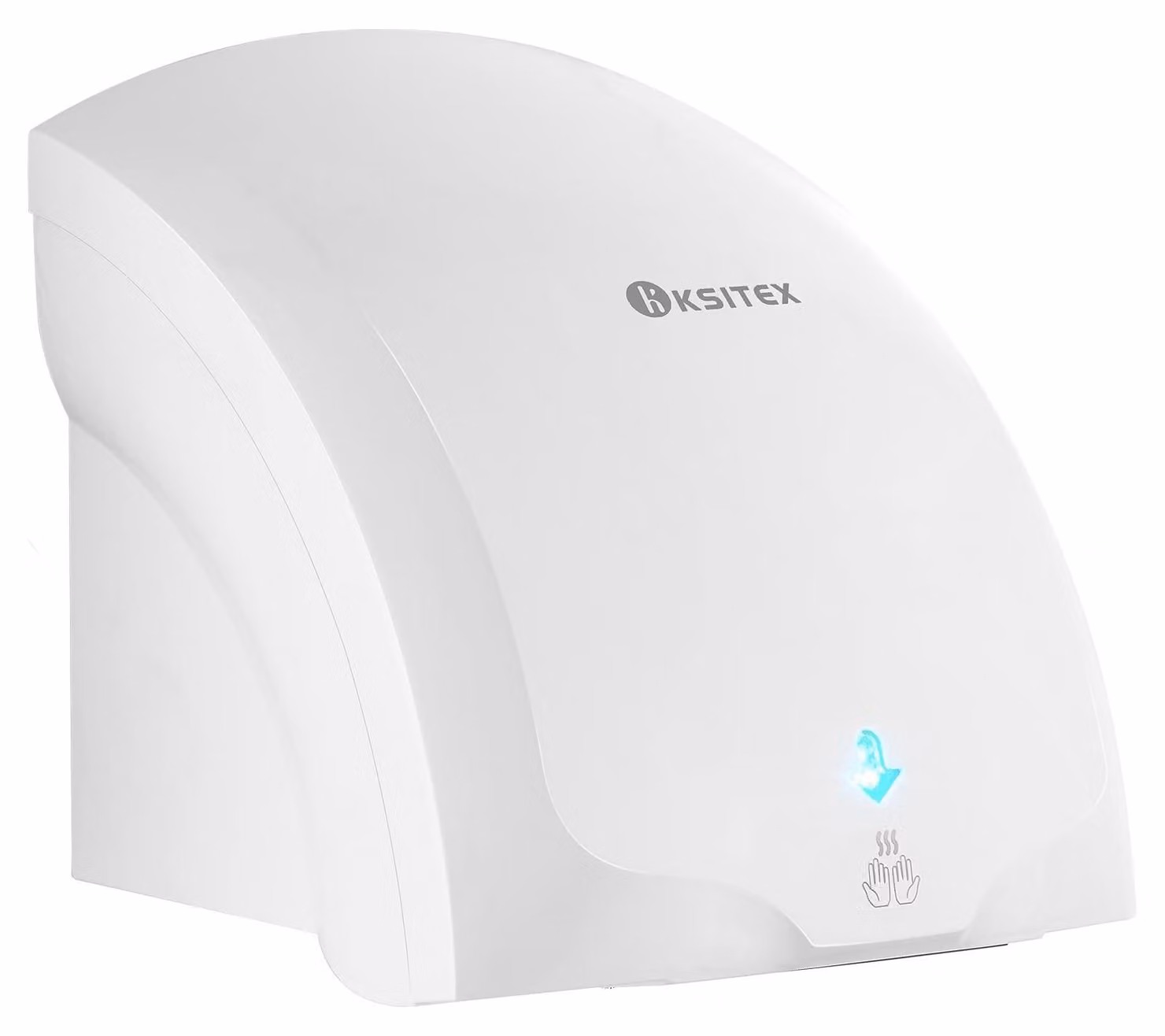 Asciugamani elettrico ABS - Montaggio a parete - Sensore automatico - Uso commerciale - Bianco