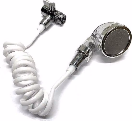 Set di mini soffioni per il lavabo con tubo estraibile per cucina e bagno