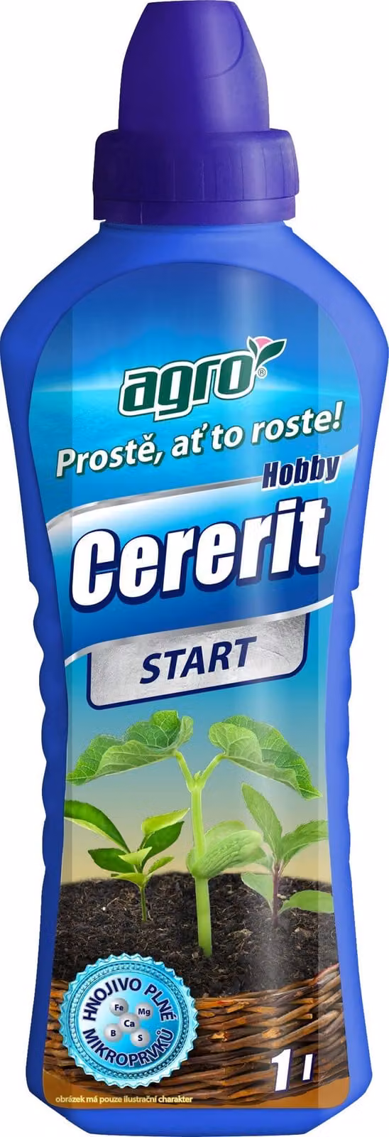 Concime liquido privo di cloruri minerali Cererit Hobby Start Agro 1 l