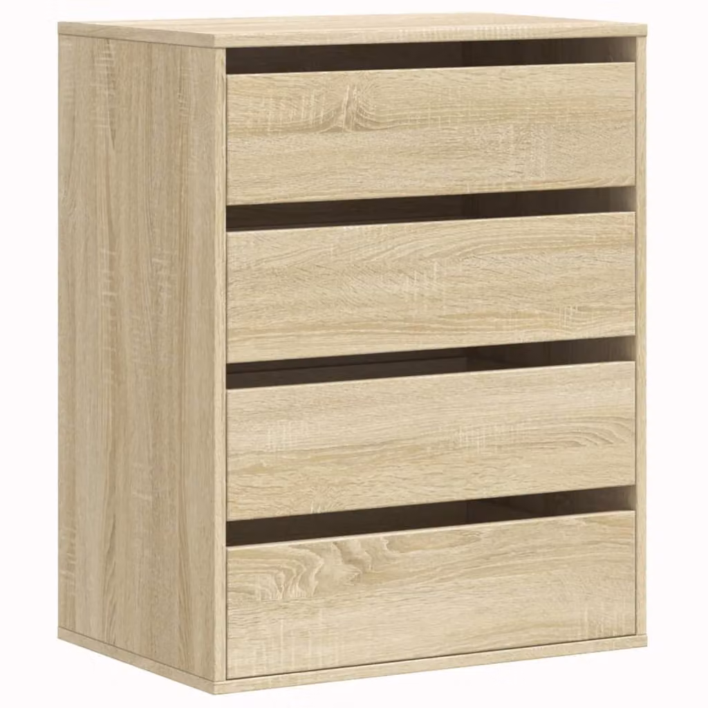 Cassettiera Angolare Rovere Sonoma 60x41x76cm Legno Multistrato