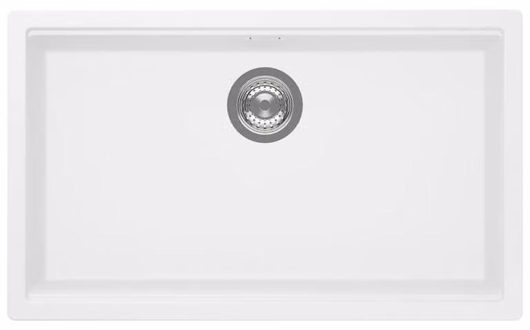 Schock Cristadur Kiruna lavello sottopiano N-100 XL U Linea Verde Giorno Funzionamento eccentrico