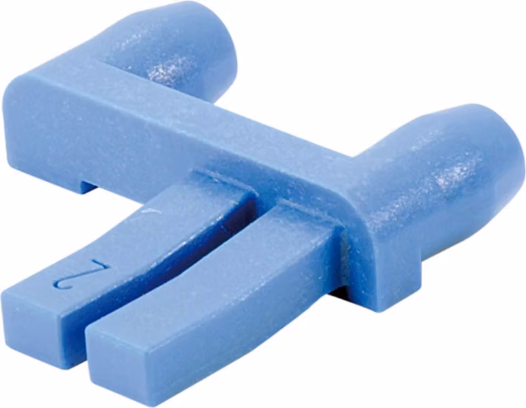 HARTING Codifica modulare Pin di codifica blu adatto per connettori modulari compatti Materiale plastica - 1 pezzo