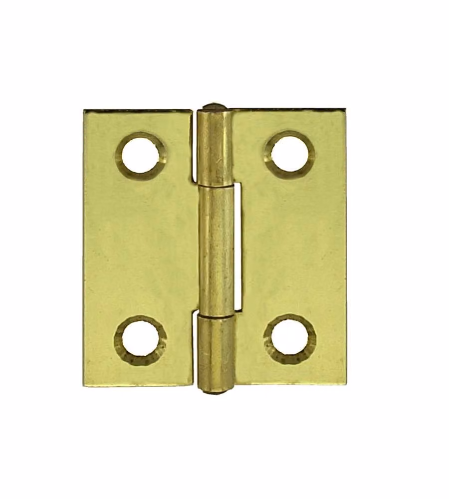 Cerniere strette ottone 34x60 mm