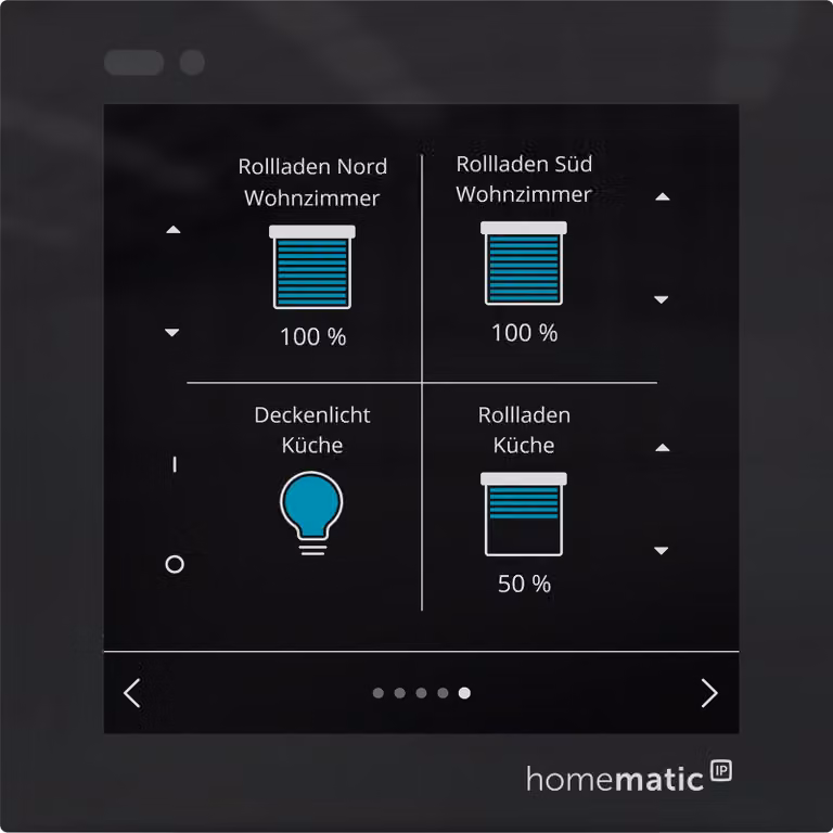 Display in vetro Homematic