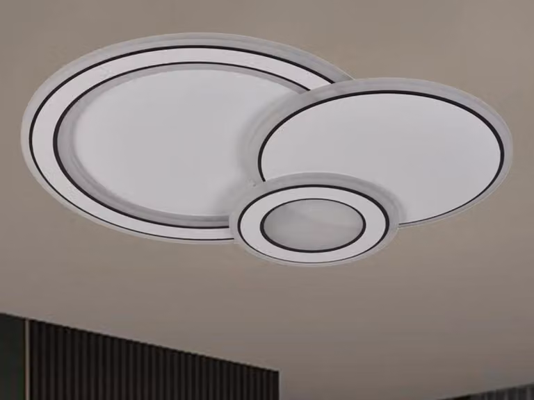 Lampada a soffitto a LED con telecomando, 40W - J1308/W